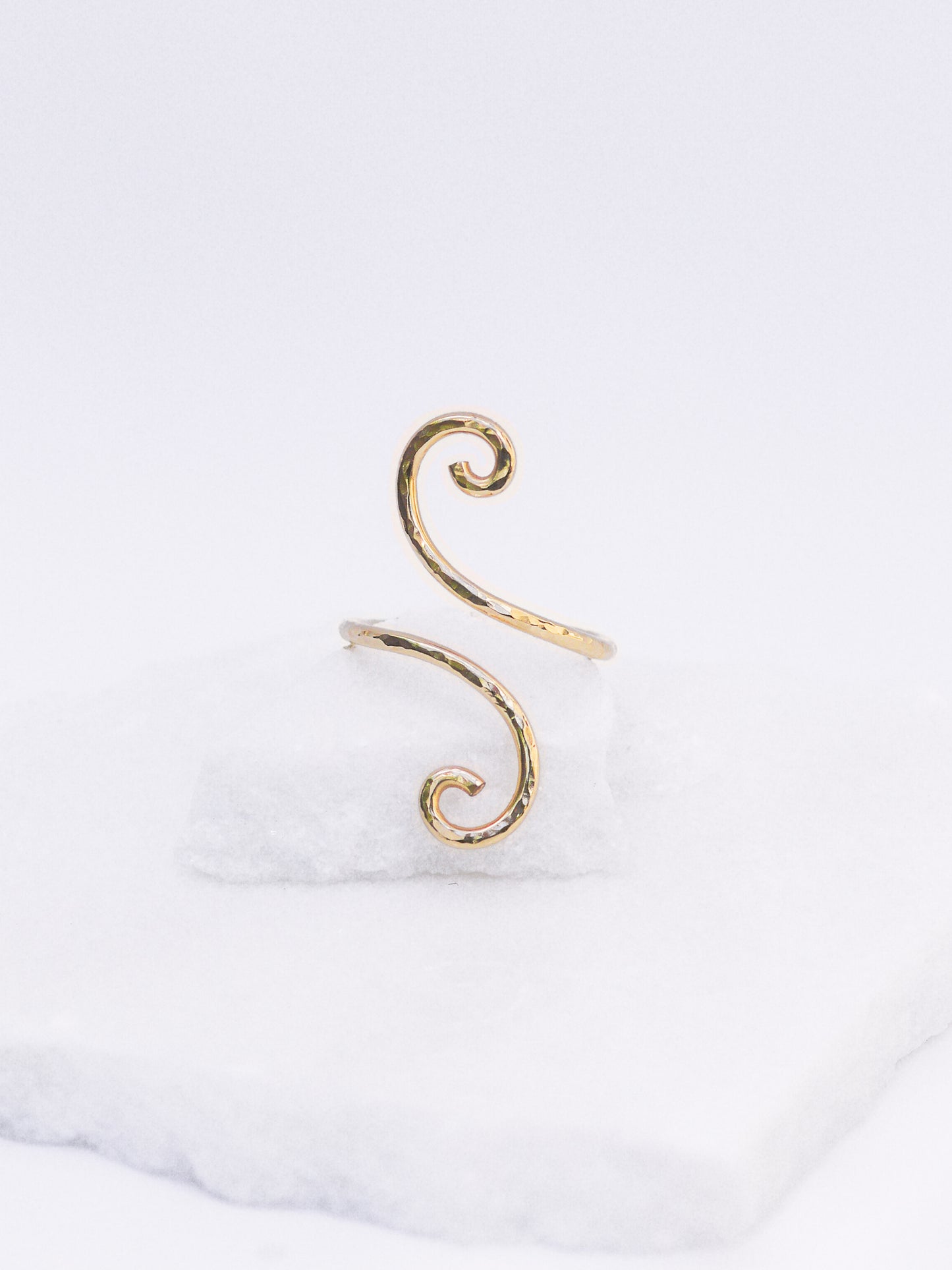 Bold Spiral Ring, Big