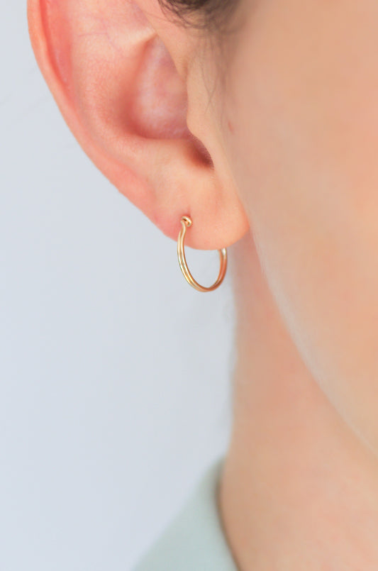 Double Huggie Earrings