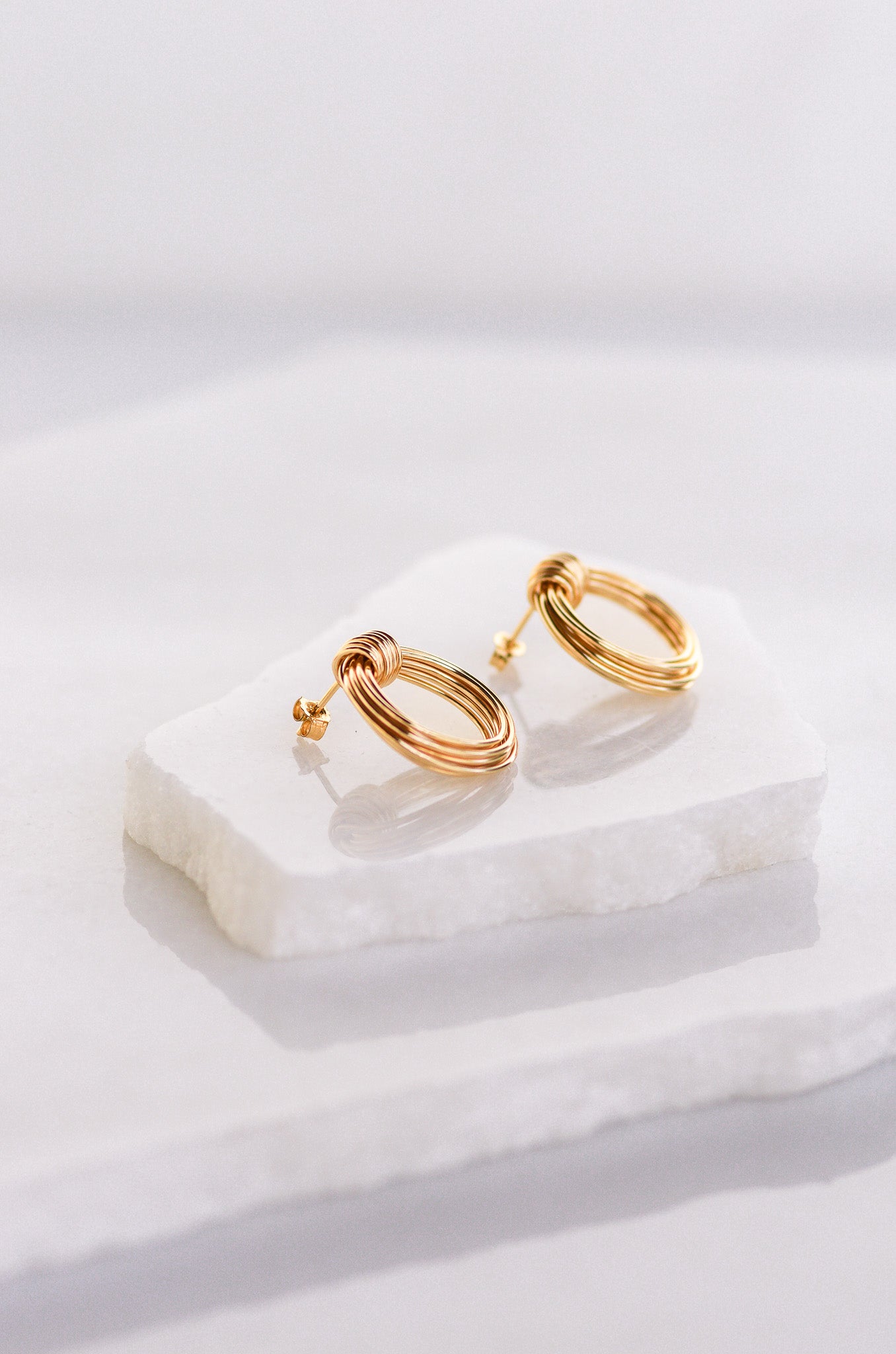 Chunky Circle Earrings