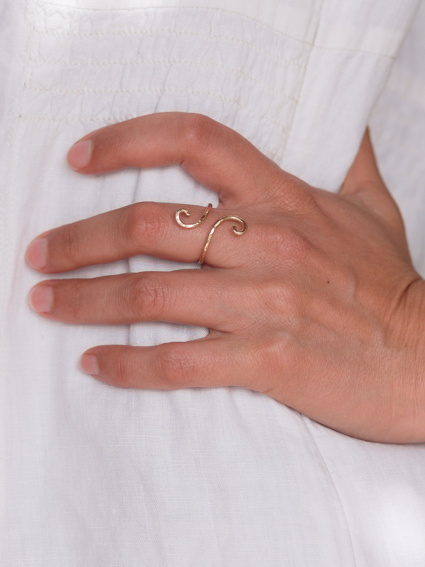 Bold Spiral Ring, Small