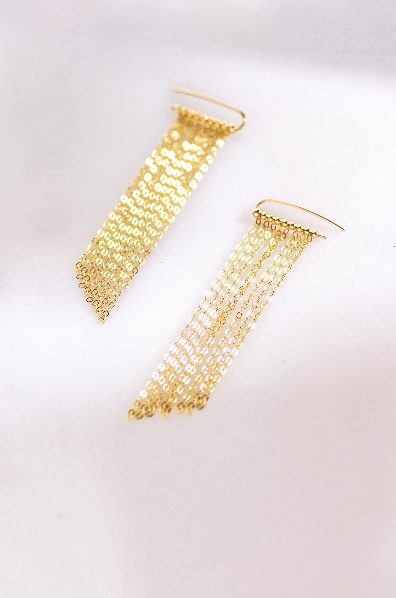 Long Fringe Earrings