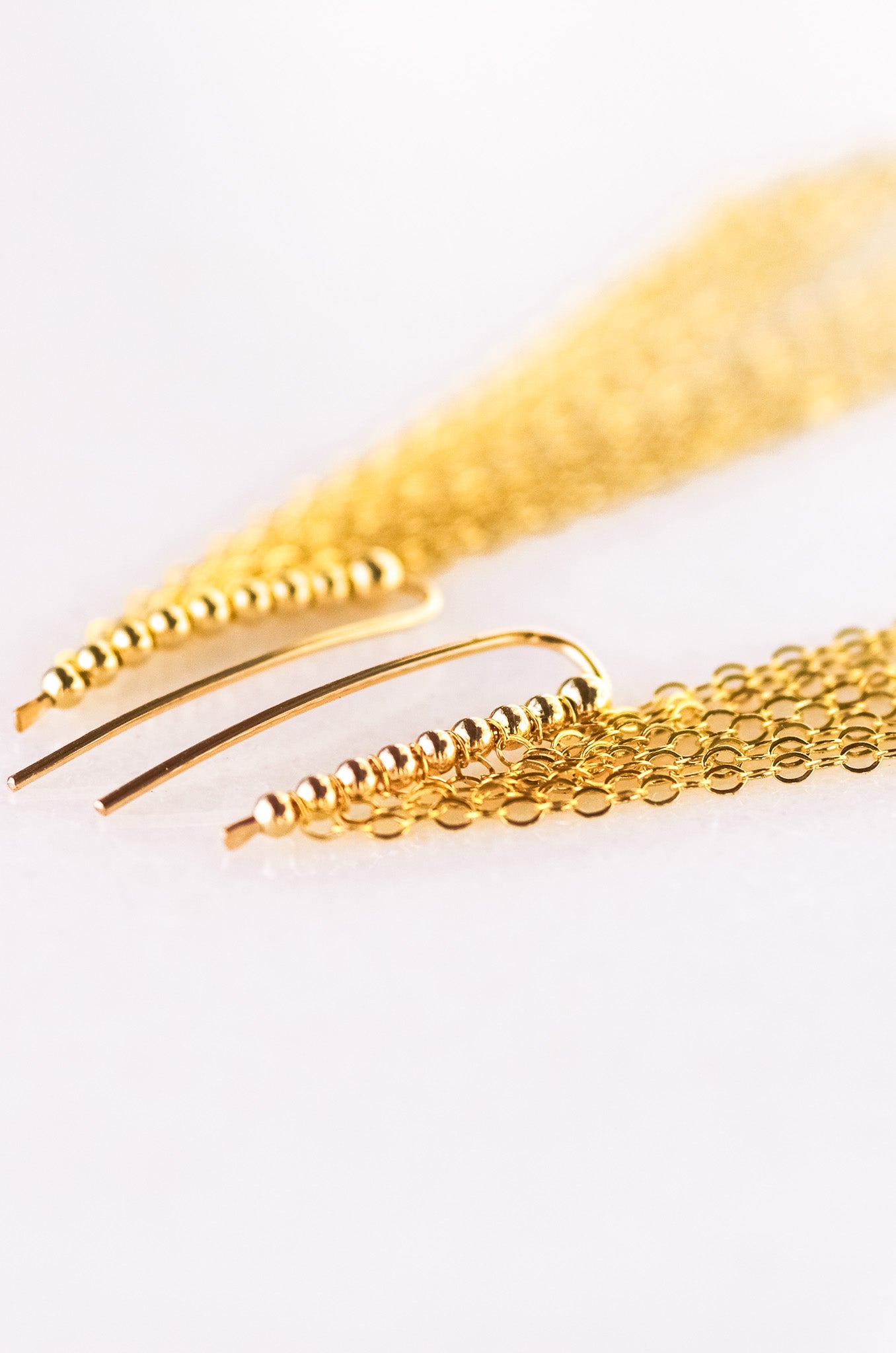 Long Fringe Earrings