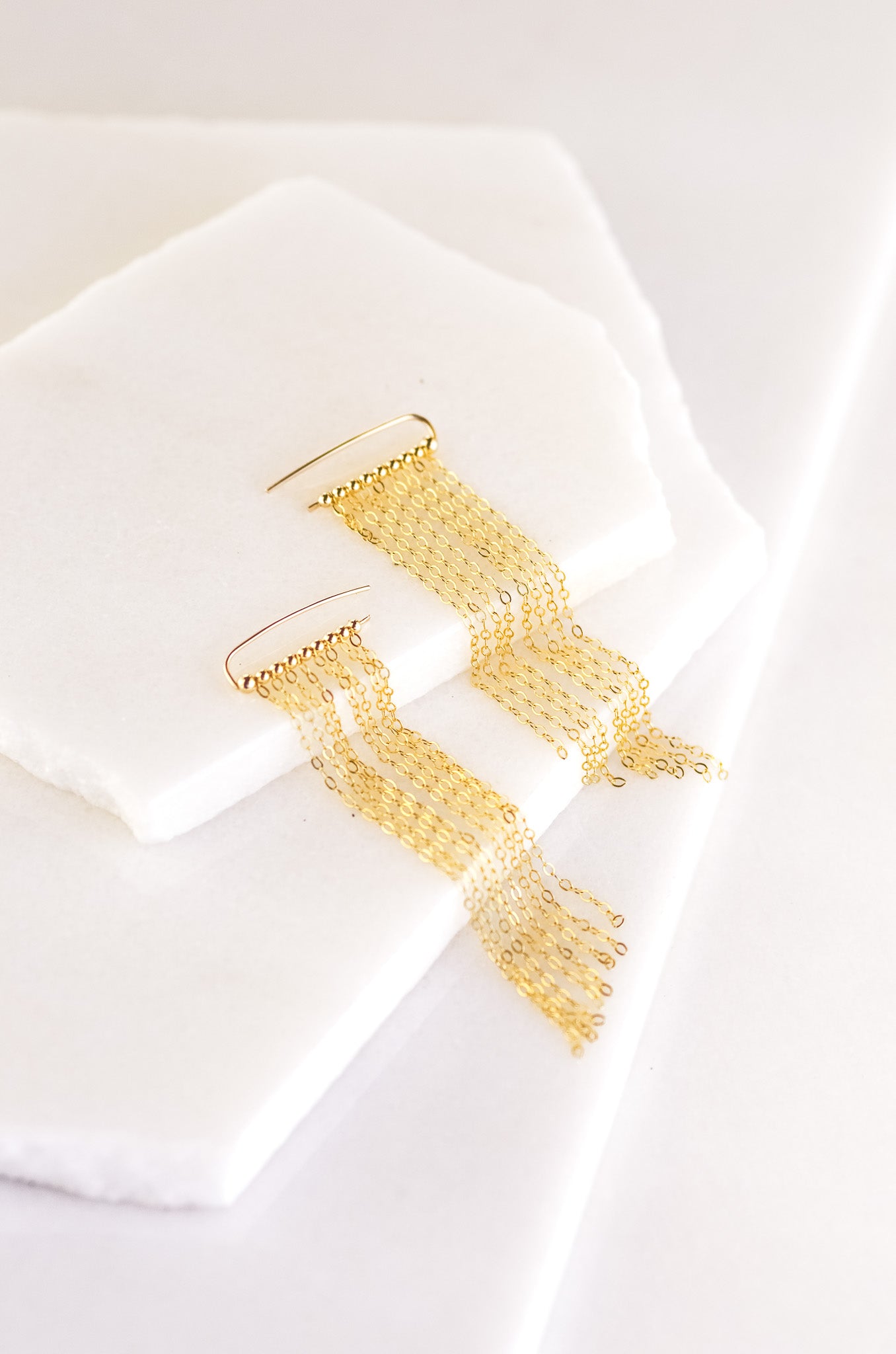 Long Fringe Earrings