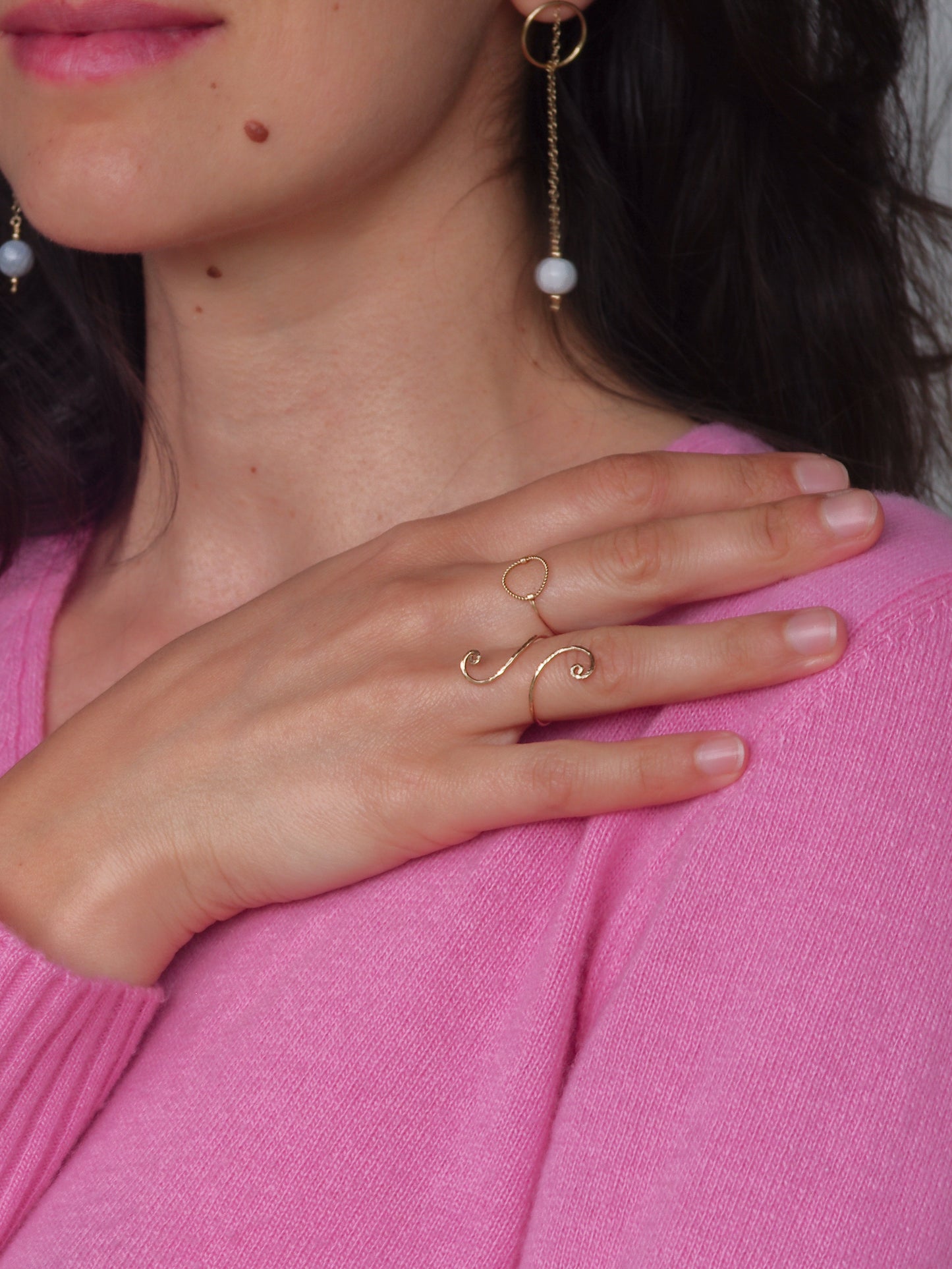 Big Spiral Ring, Thin