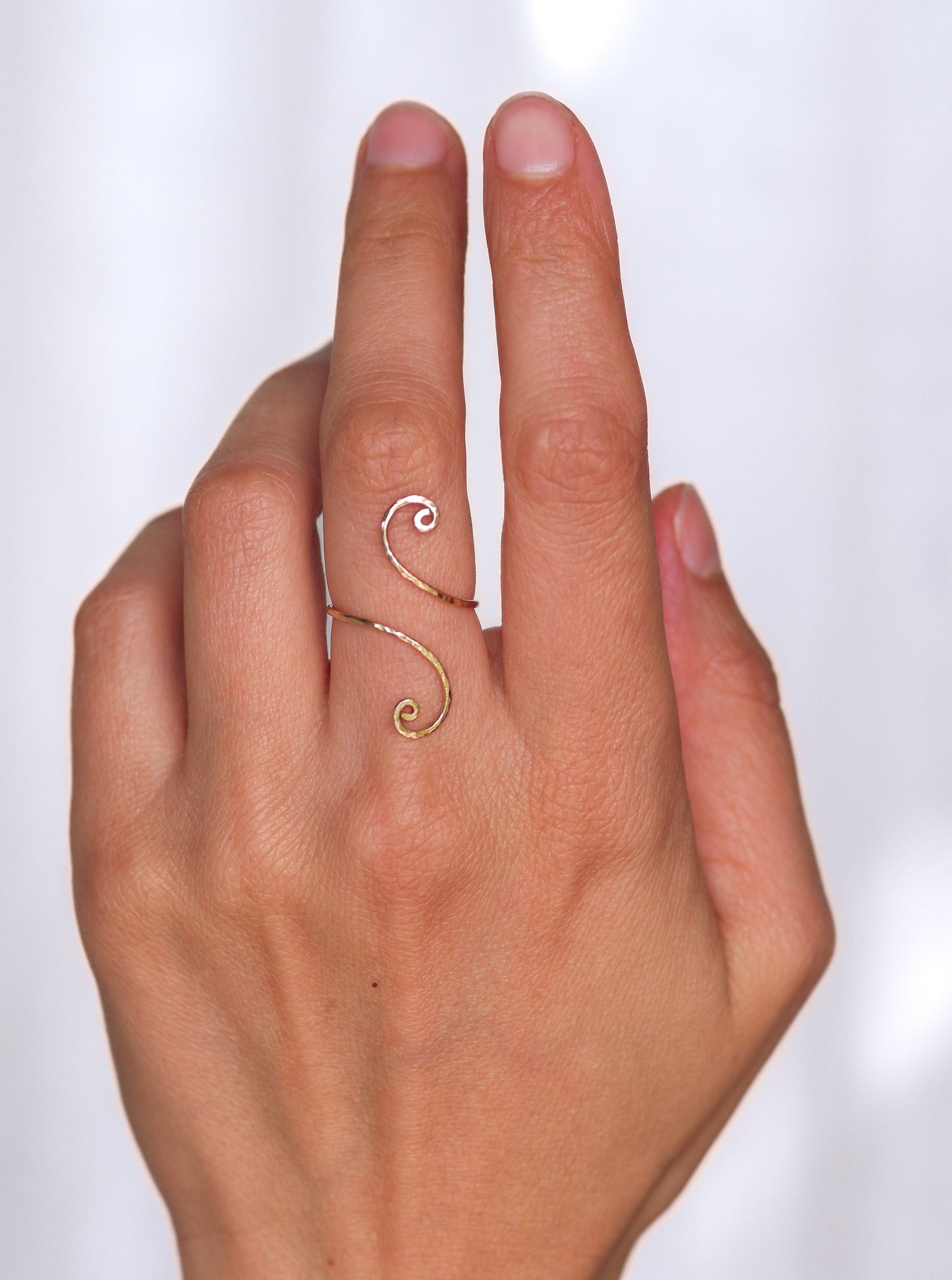 Big Spiral Ring, Thin