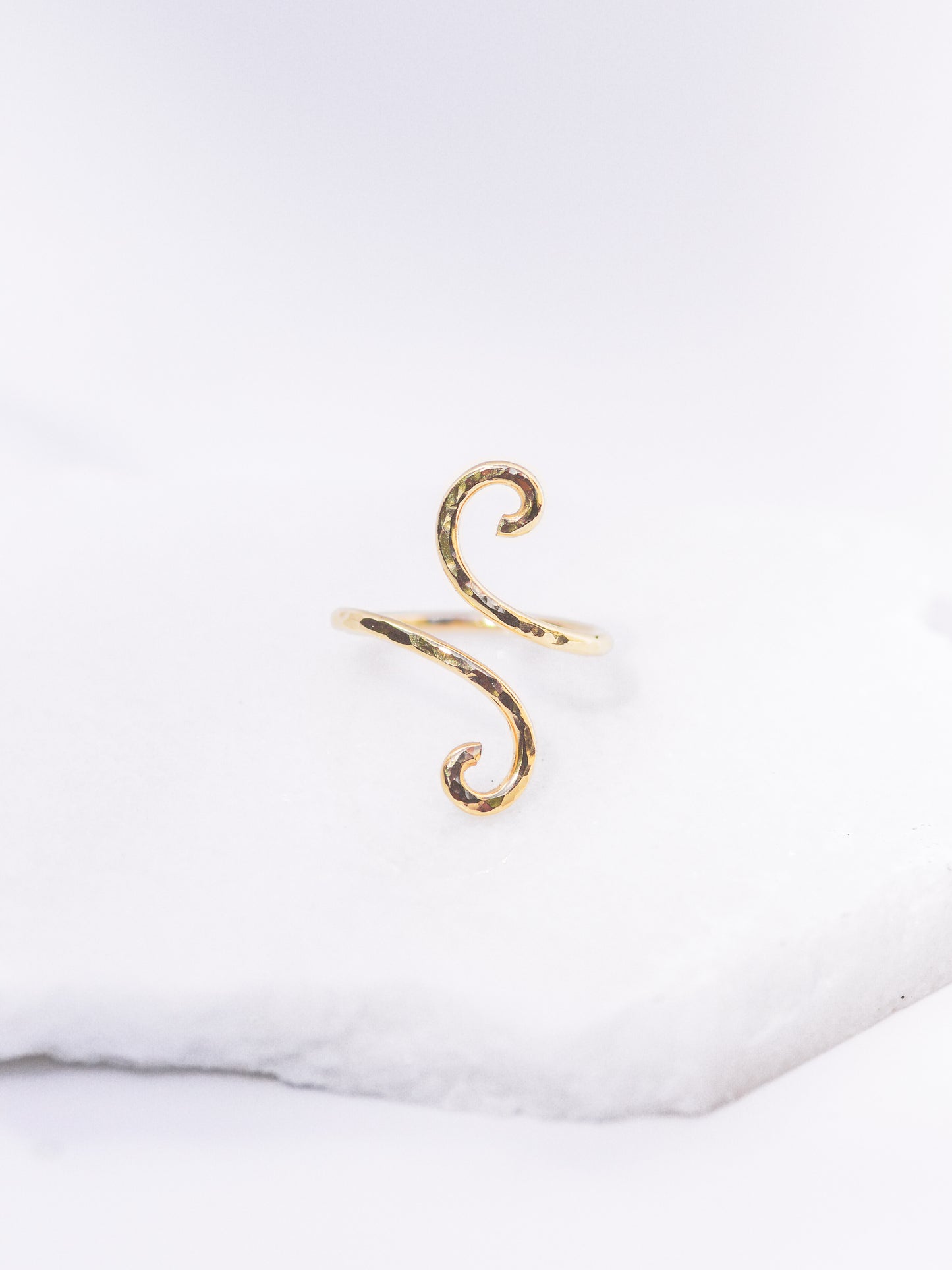 Bold Spiral Ring, Small