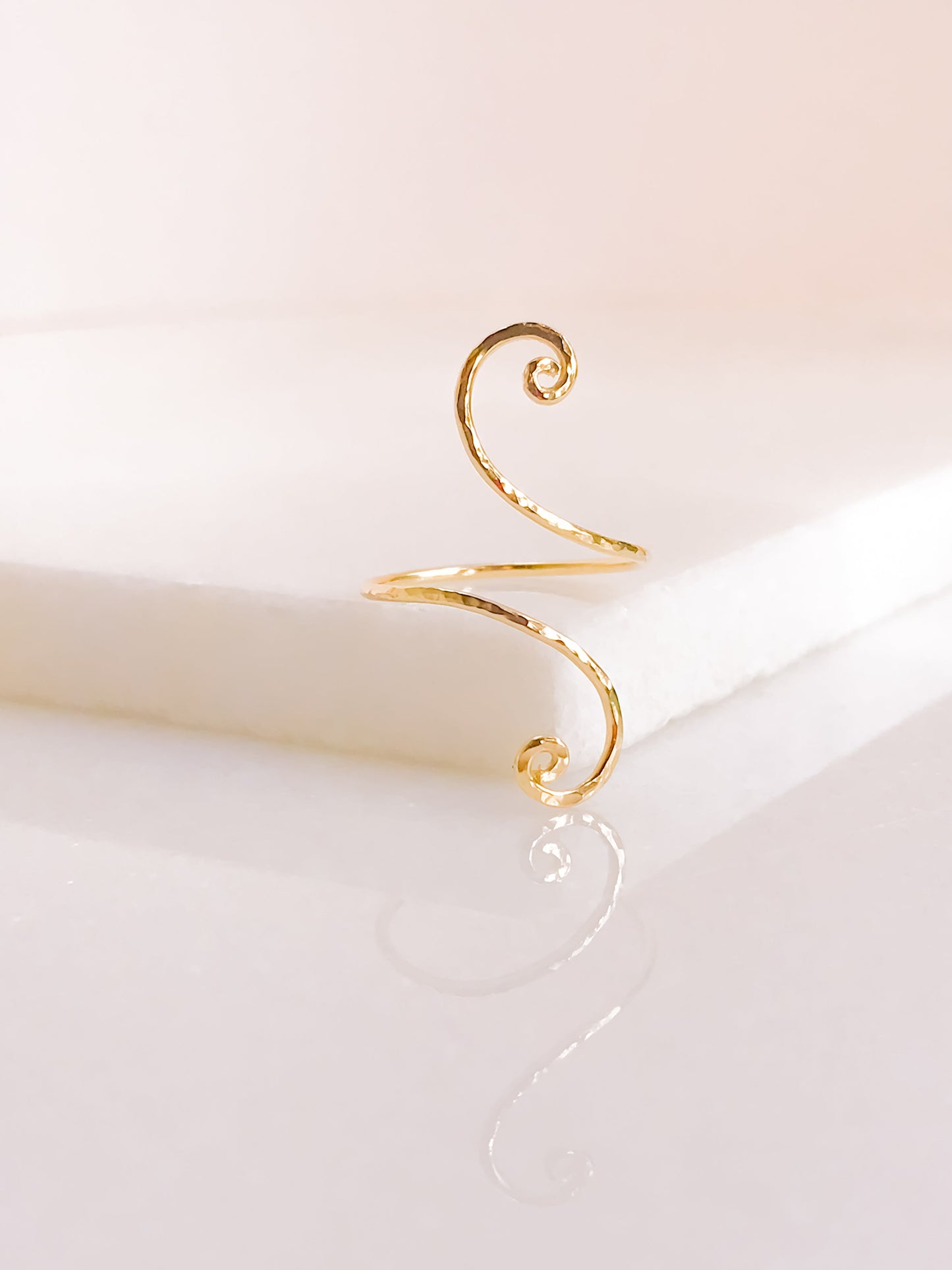 Big Spiral Ring, Thin