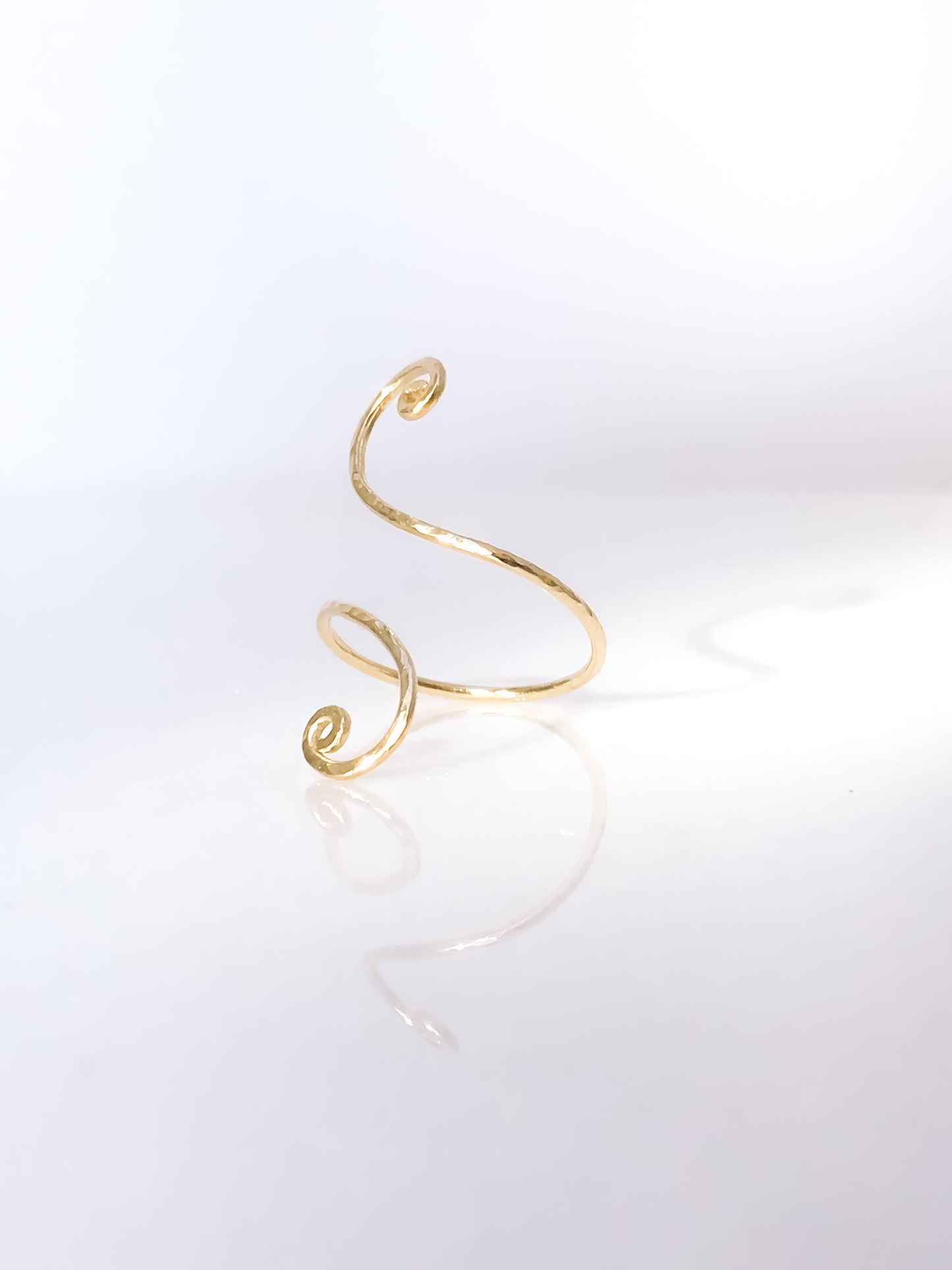 Big Spiral Ring, Thin