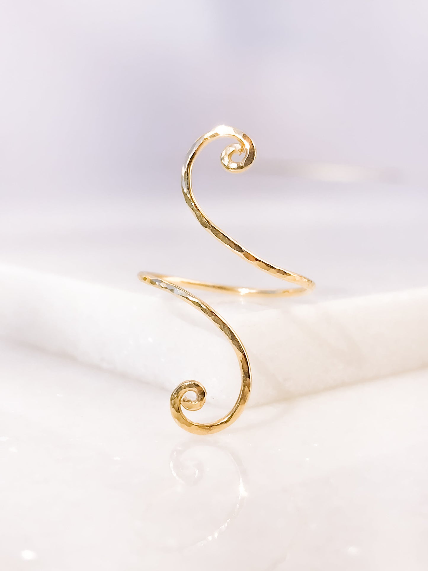 Big Spiral Ring, Thin