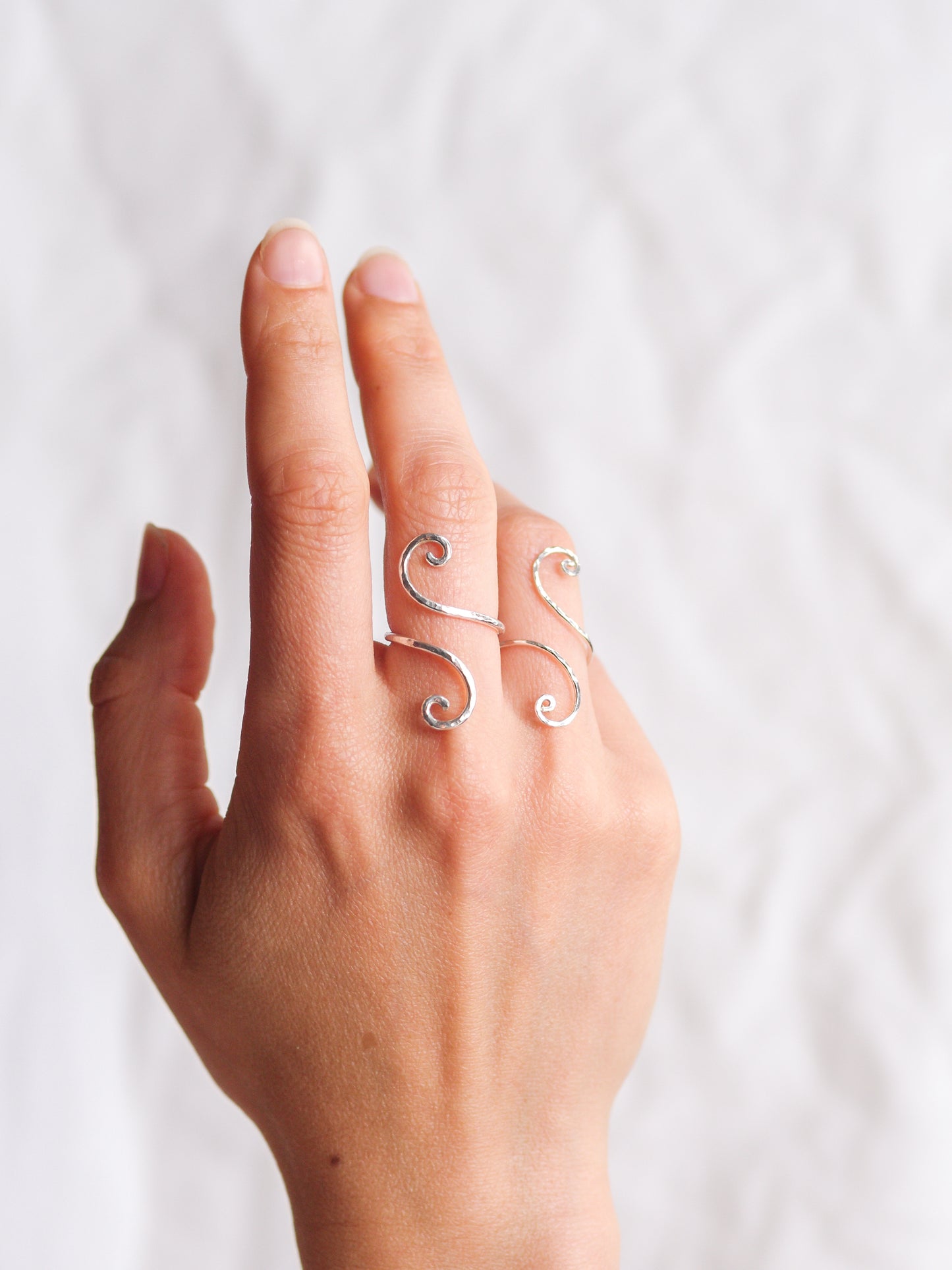 Bold Spiral Ring, Big