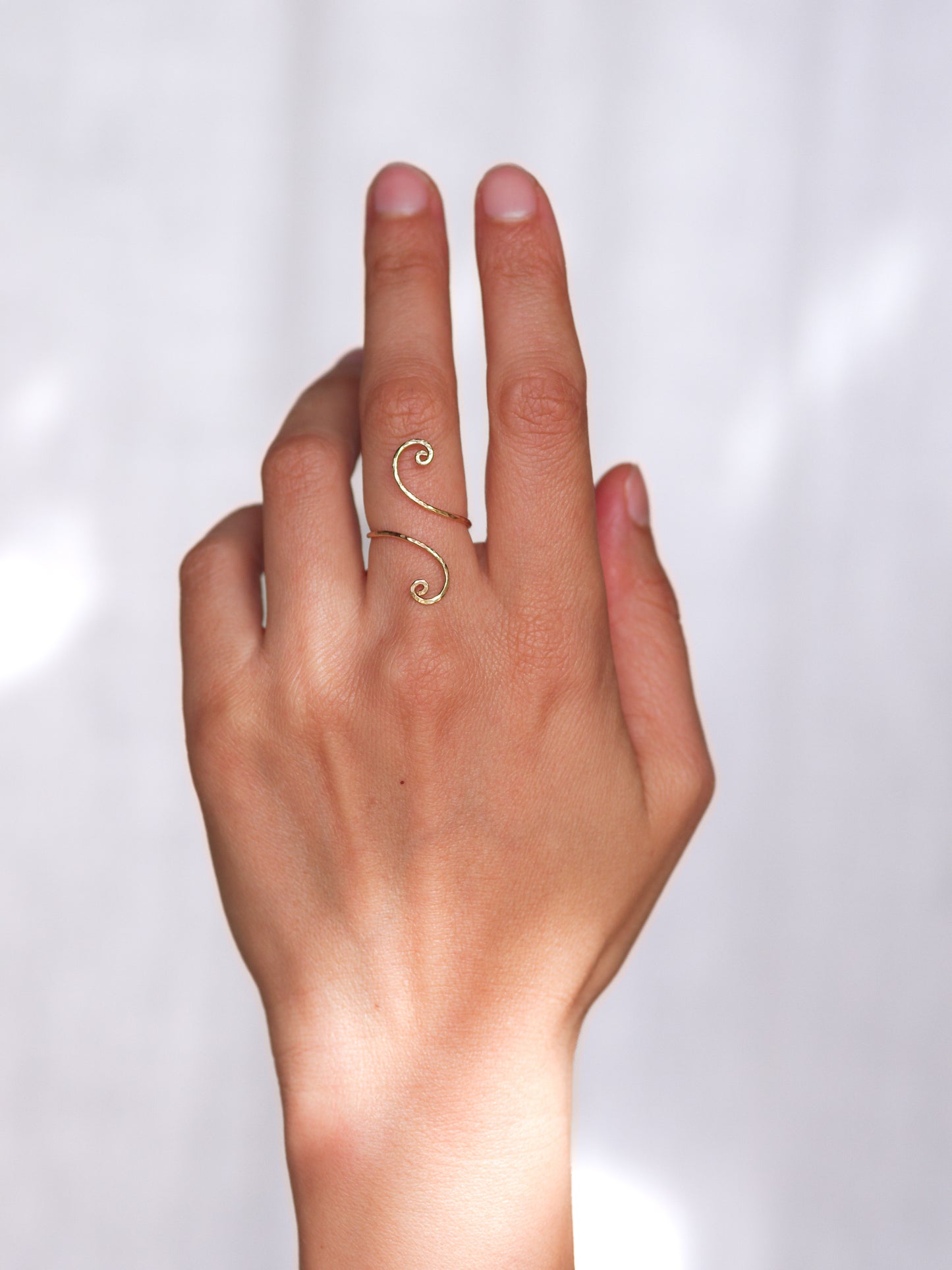 Big Spiral Ring, Thin