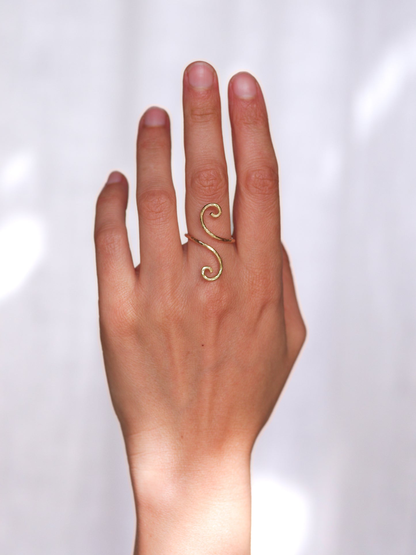 Bold Spiral Ring, Big