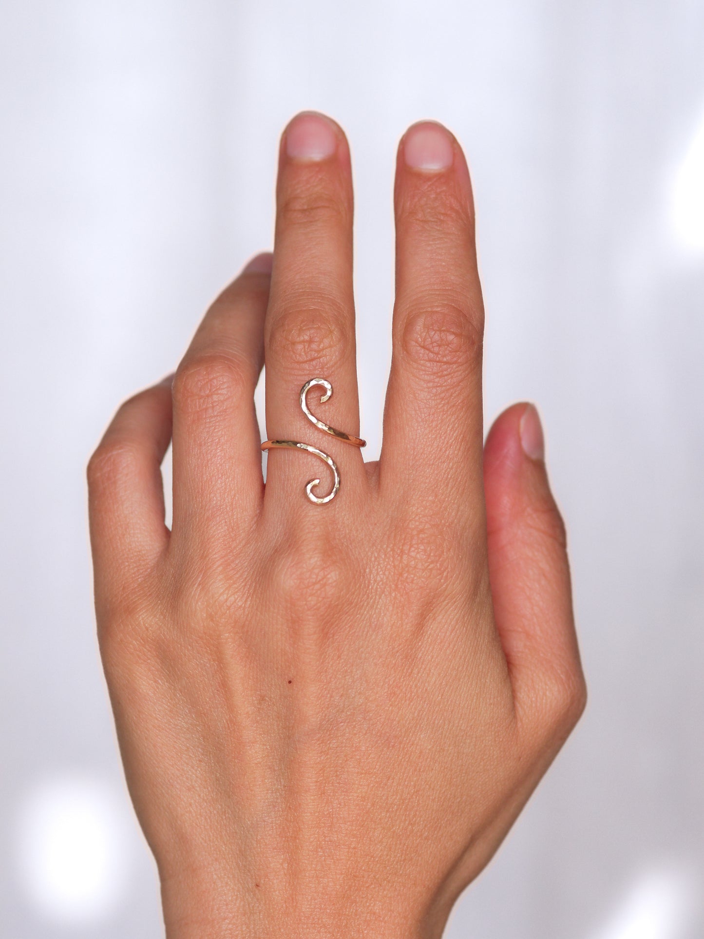 Bold Spiral Ring, Small