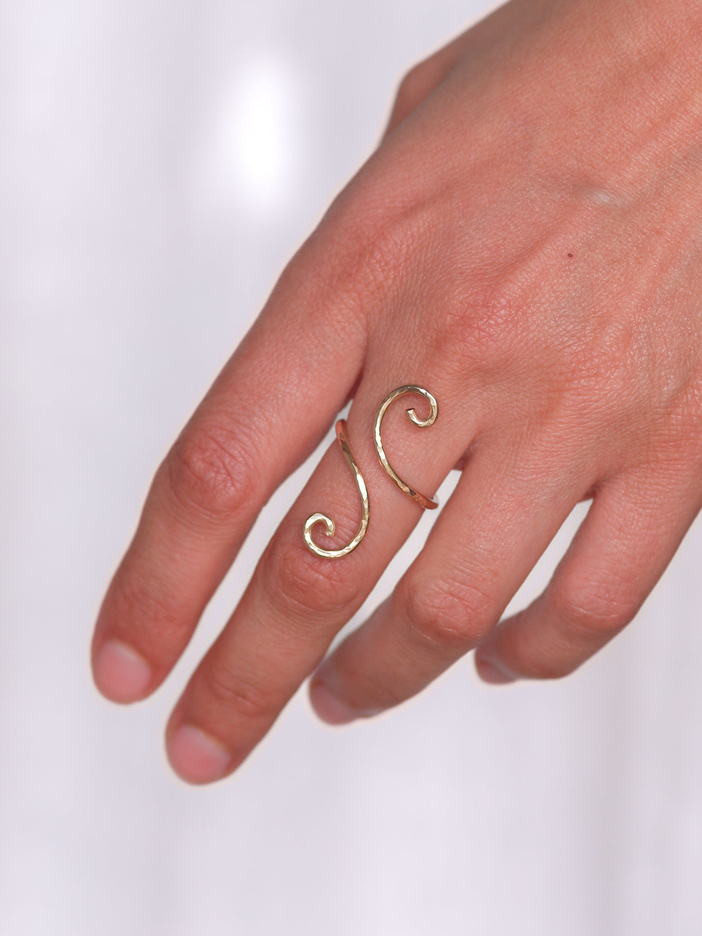 Bold Spiral Ring, Big
