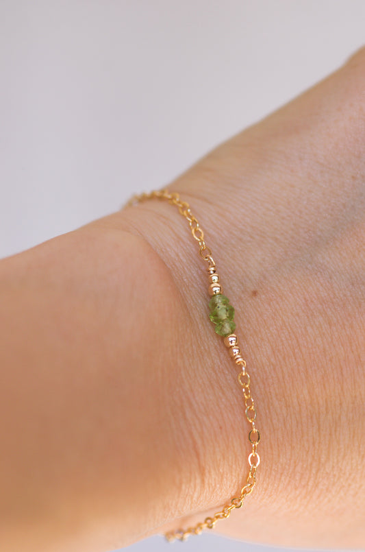 Peridot Bracelet