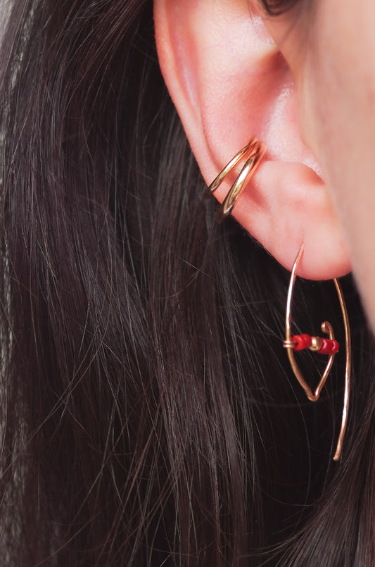 Single Ear Cuffs Gold