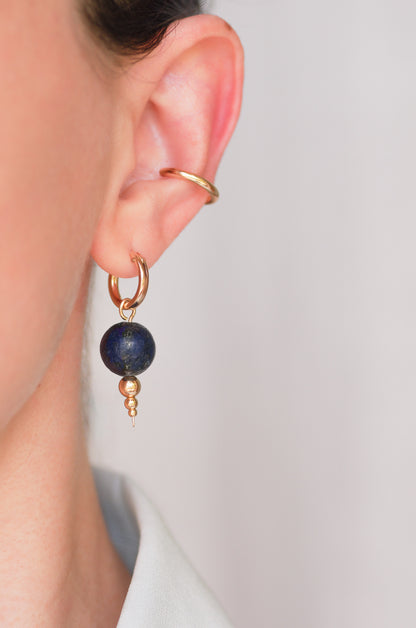 Sustainable Lapis Lazuli Earrings