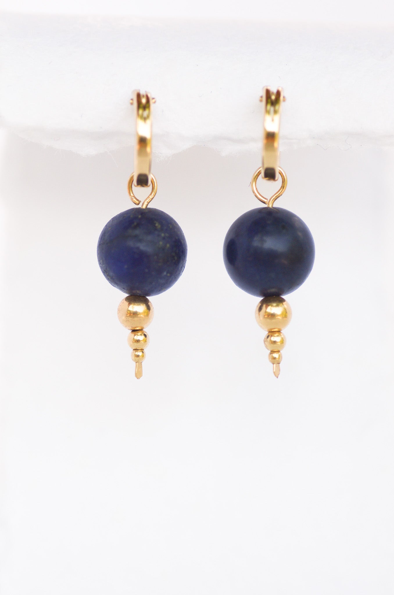 Sustainable Lapis Lazuli Earrings