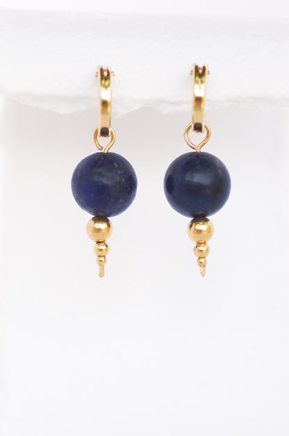 Sustainable Lapis Lazuli Earrings