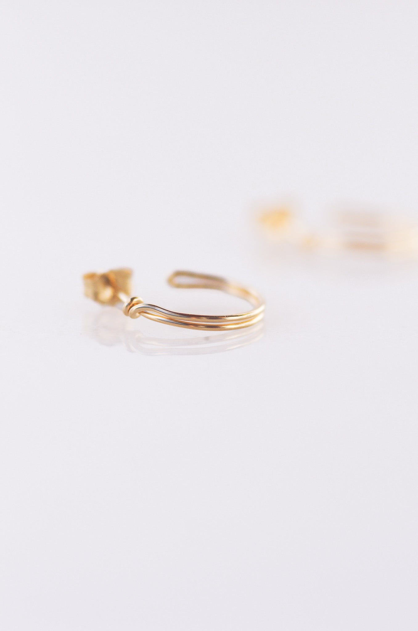 Double Huggie Earrings