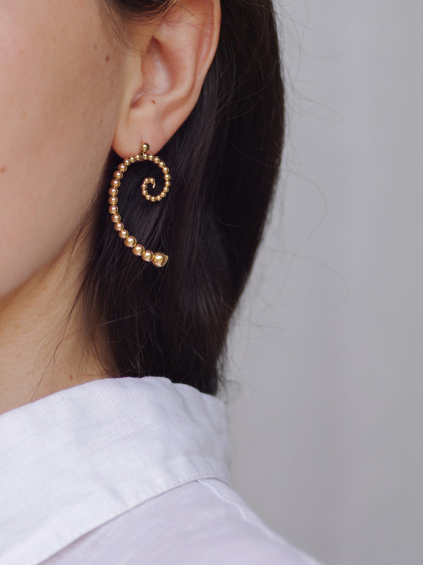 Spiral Ohrringe | Gold