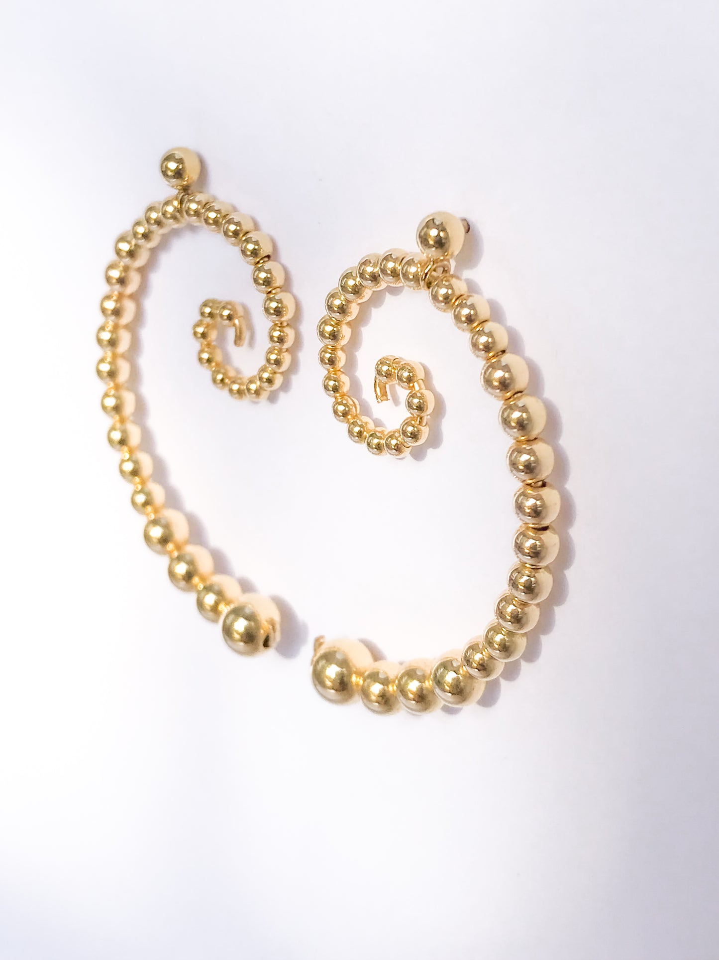 Spiral Ohrringe | Gold