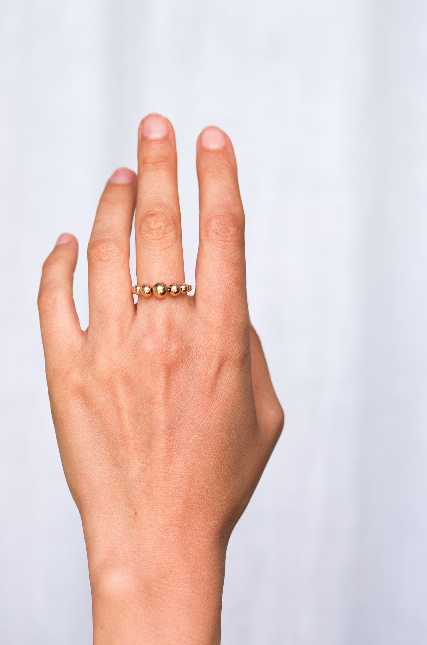 Goldperlen Ring, Dick