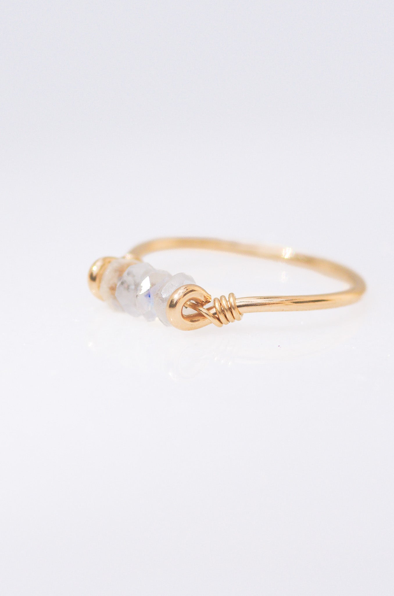 Moonstone Gold Ring