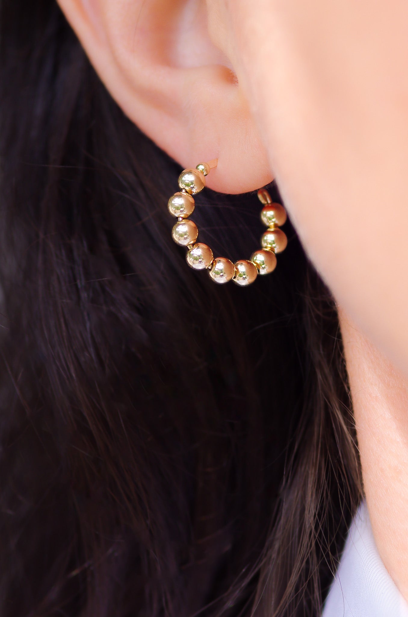 Open Hoop Earrings