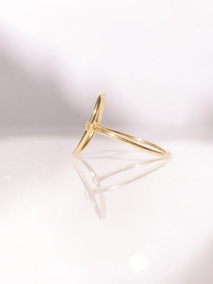 Circle Ring, Gold