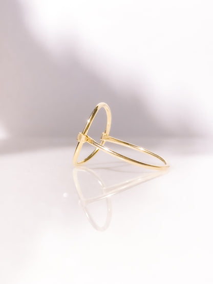 Circle Ring, Gold