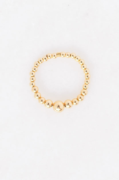 Goldperlenring