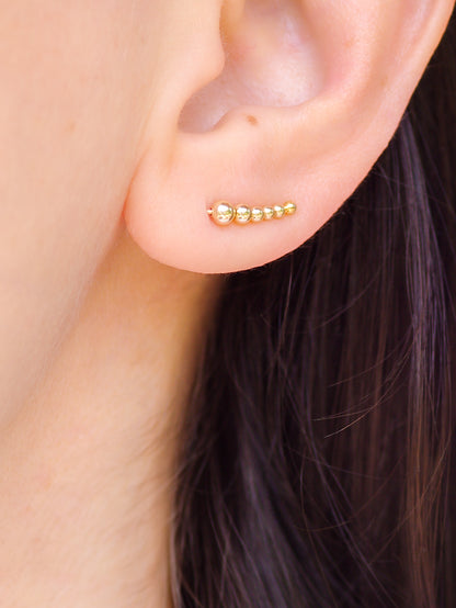 Mini Beaded Ear Climbers