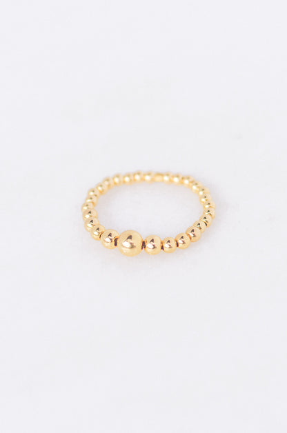 Goldperlenring