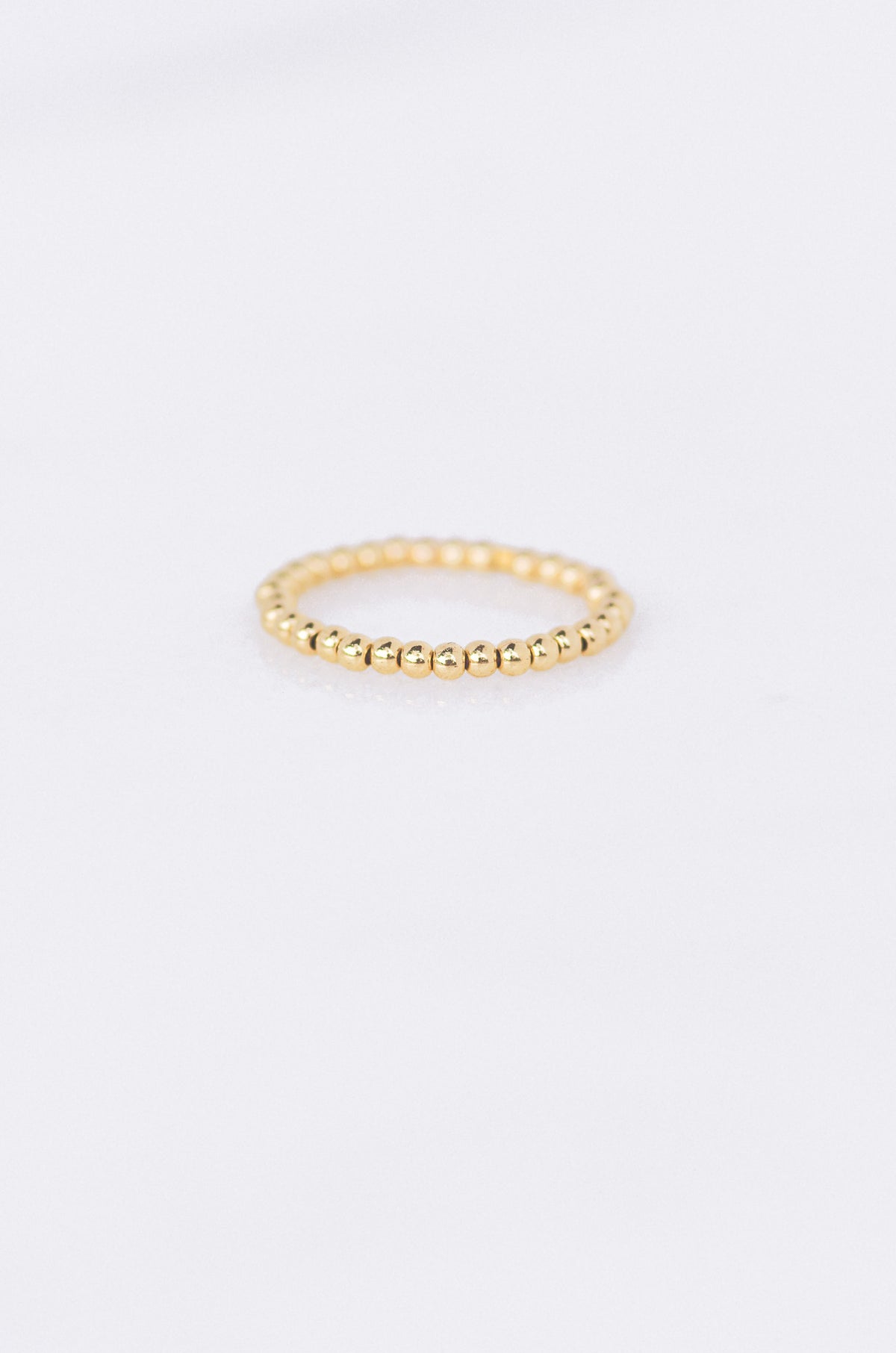 Skinny Beaded Ring