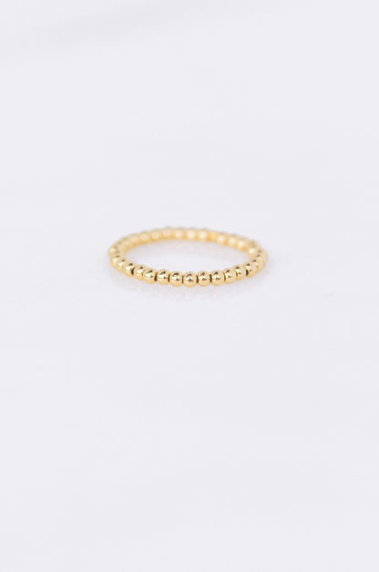 Skinny Beaded Ring