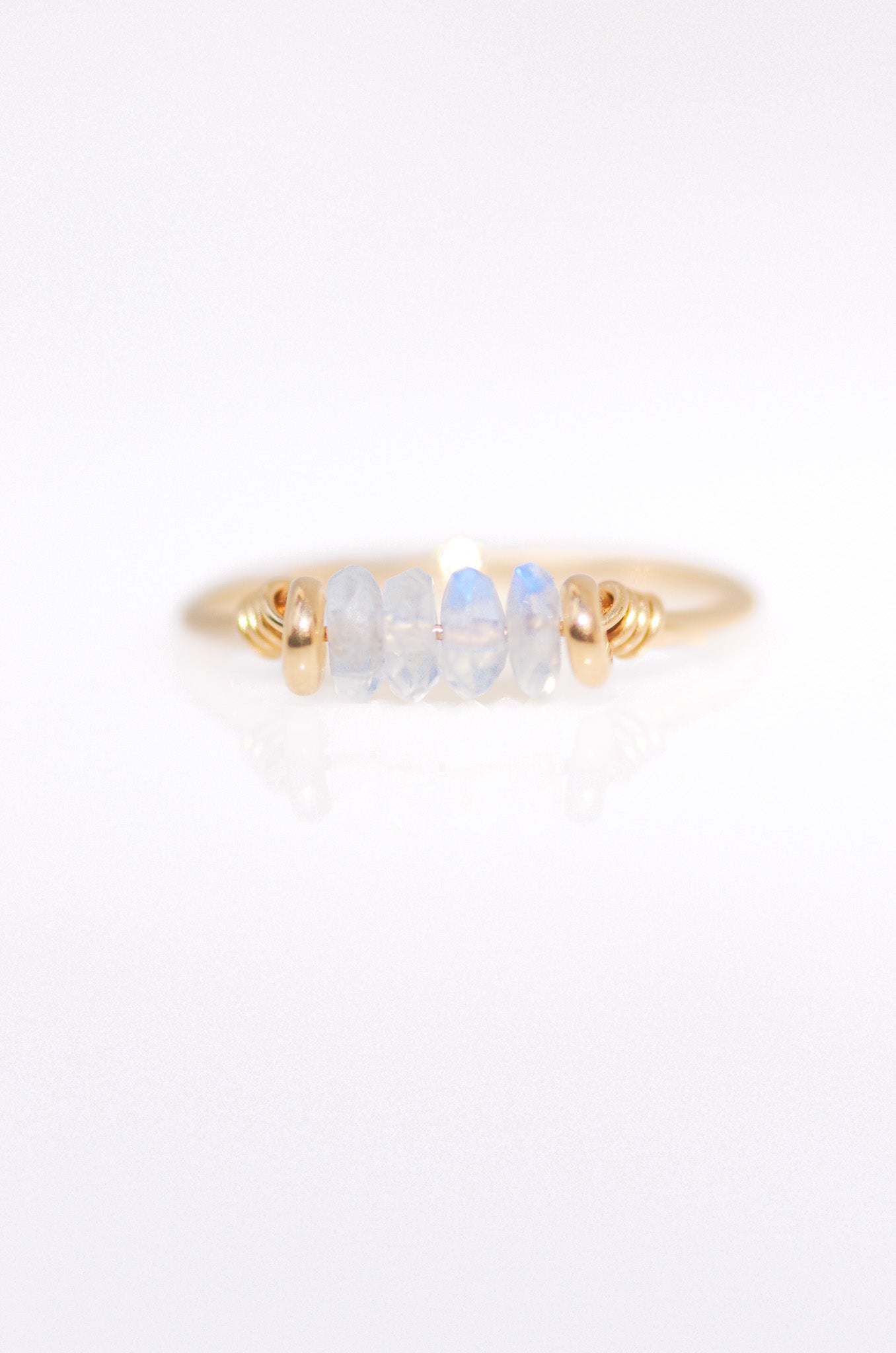 Moonstone Gold Ring