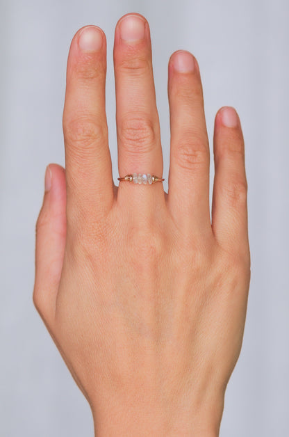 Moonstone Gold Ring
