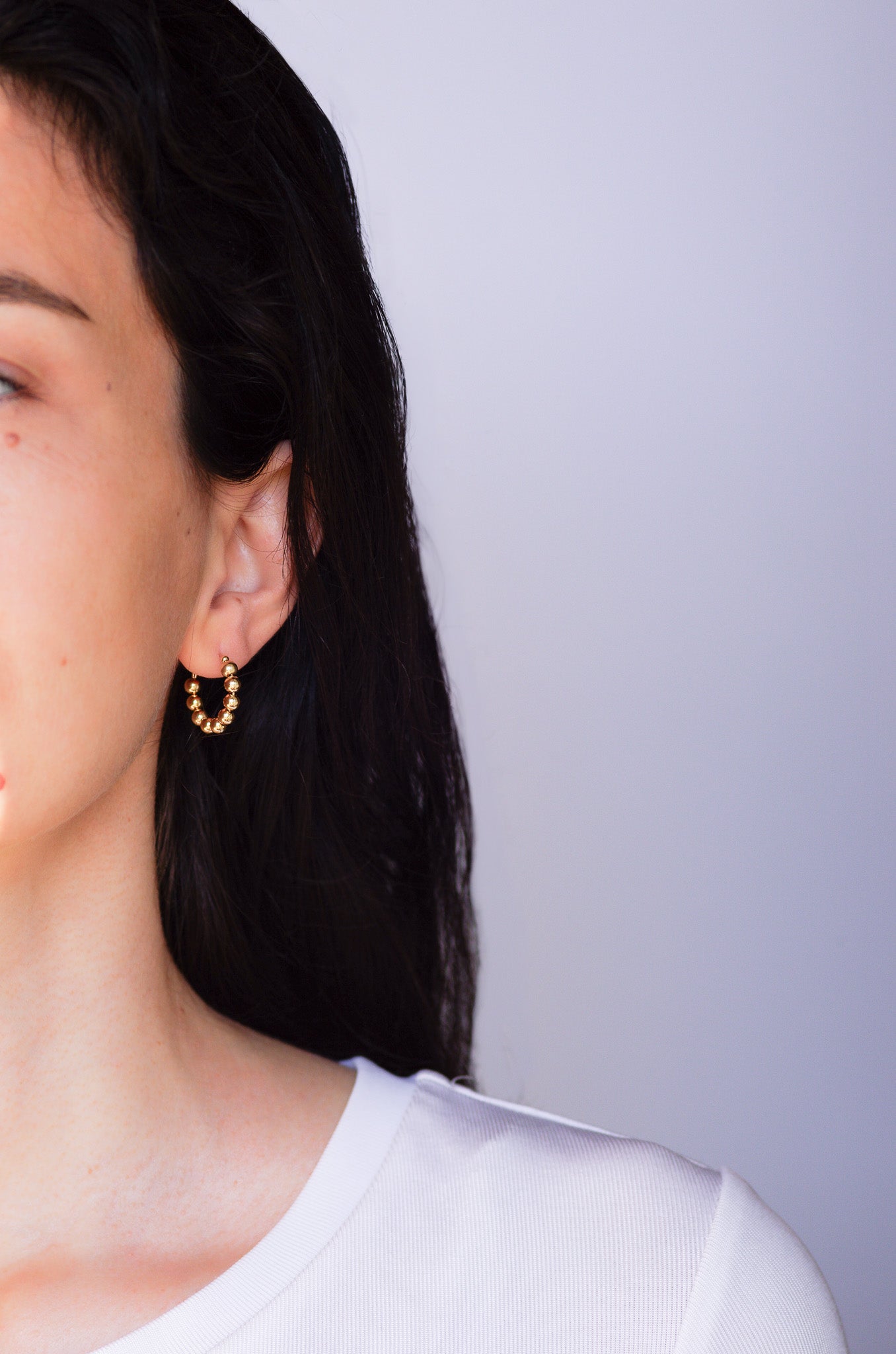 Open Hoop Earrings