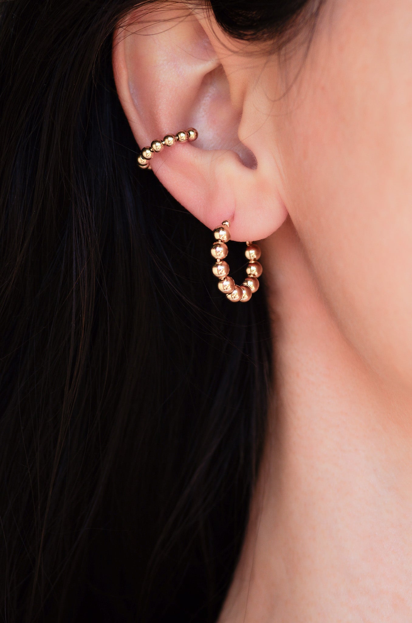 Open Hoop Earrings