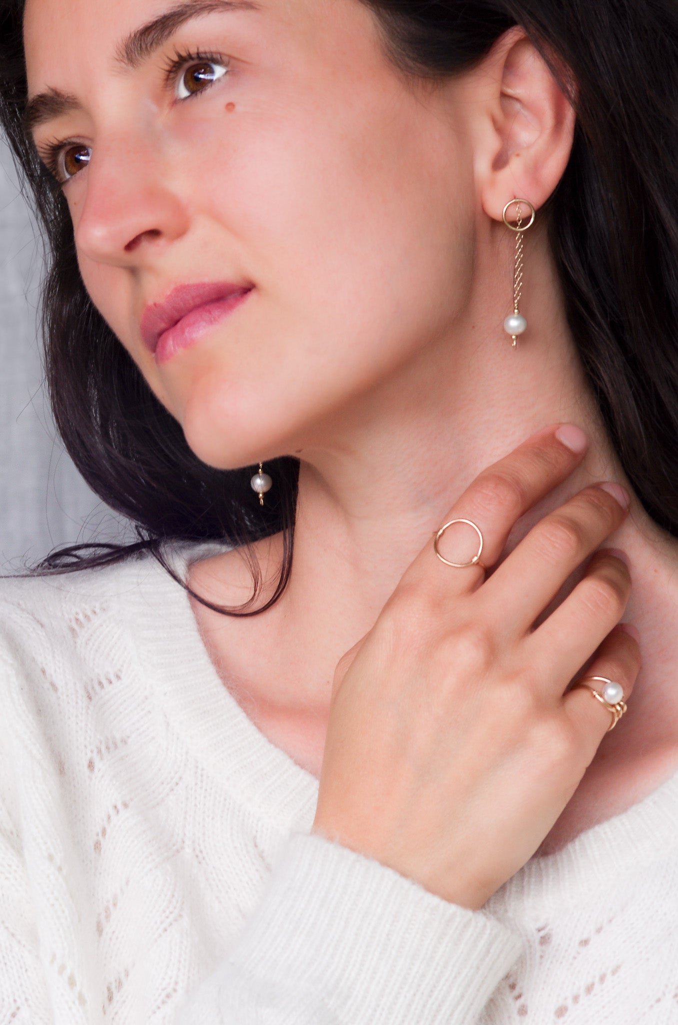 Pearl Drop Earrings