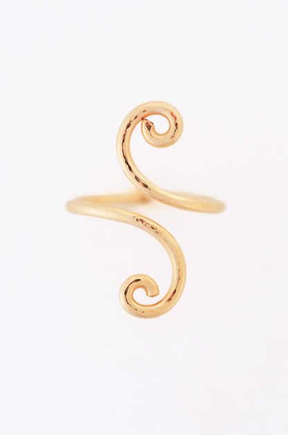 Bold Spiral Ring