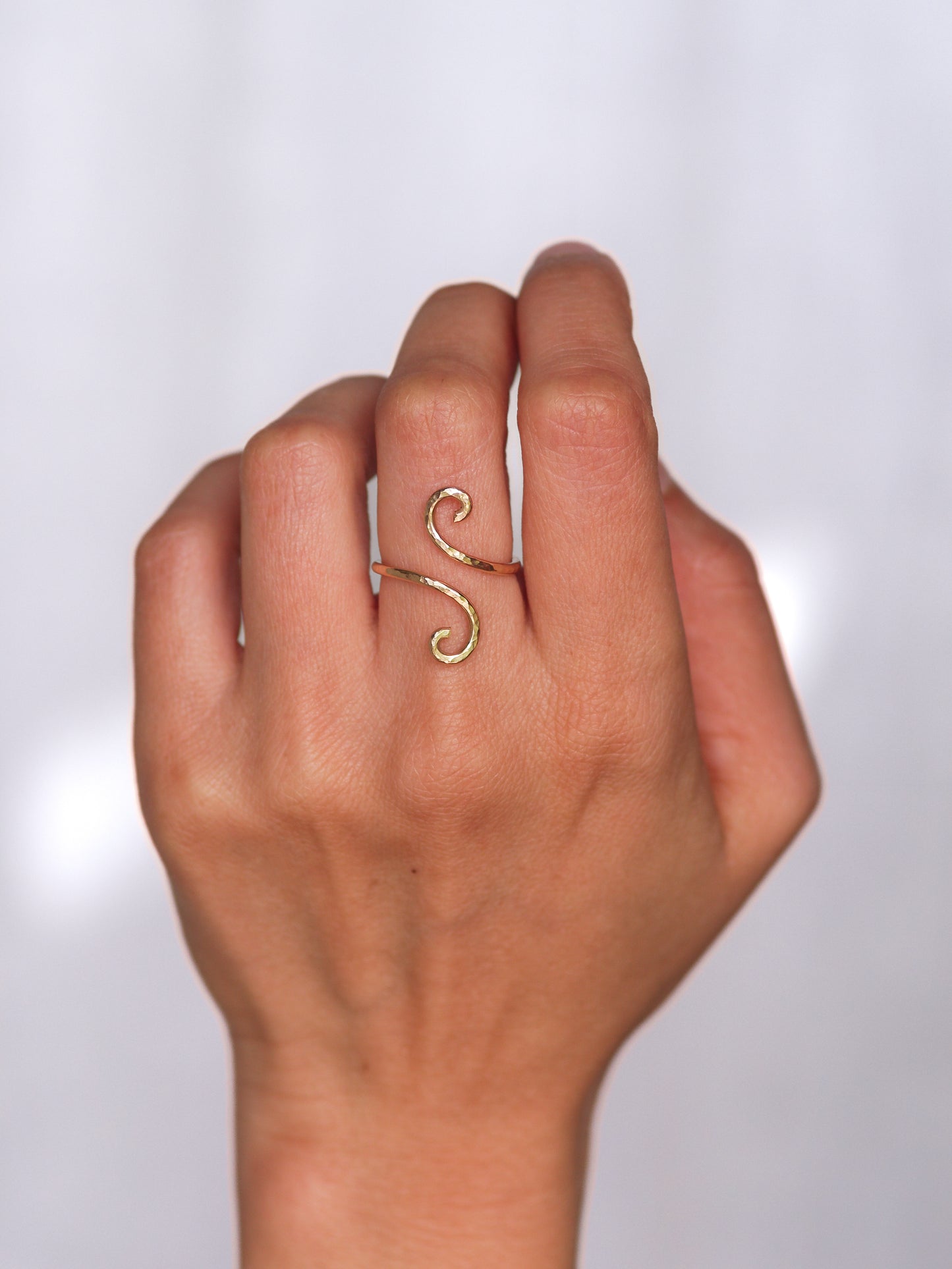 Bold Spiral Ring, Small