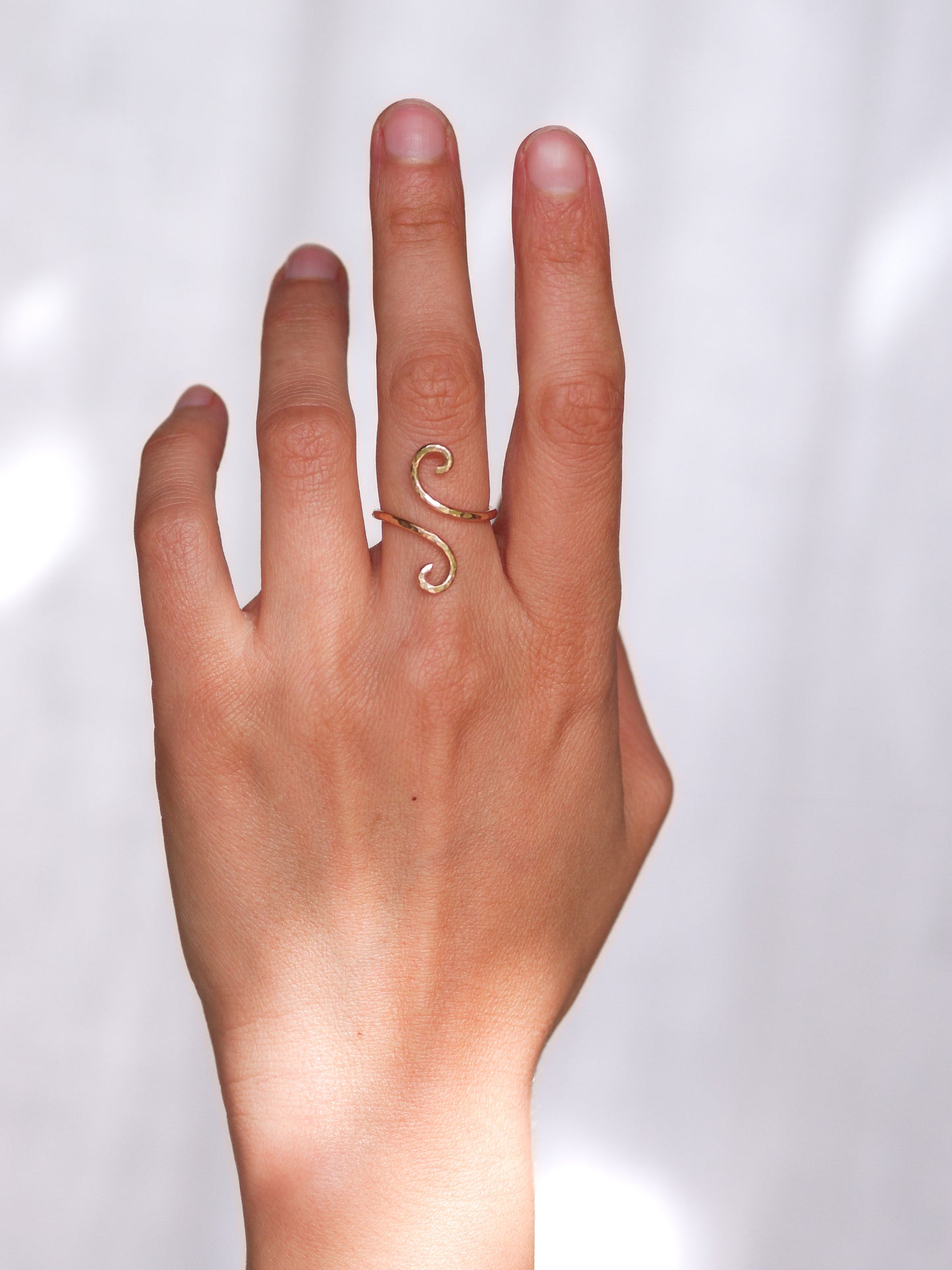 Bold Spiral Ring, Small