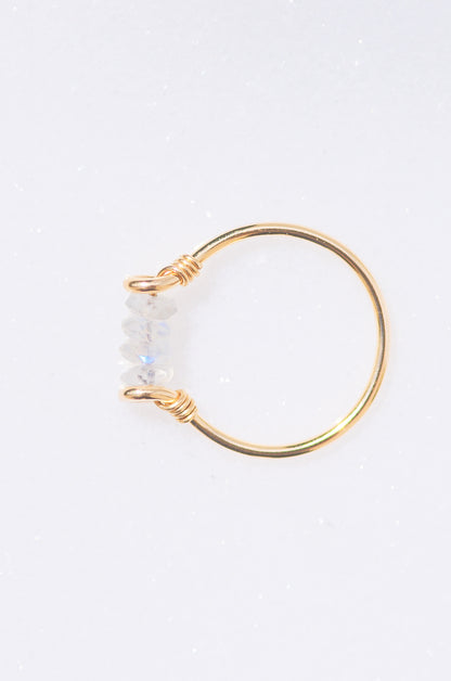 Moonstone Gold Ring